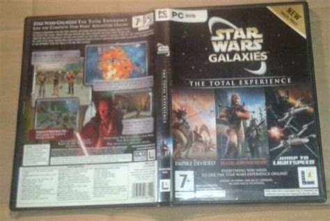 STAR WARS GALAXIES THE TOTAL EXPERIENCE PC DVD ROM Game UK EU VAT INC