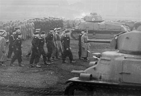 Field Marshal Walther von Brauchitsch and Somua S35 tanks | World War ...