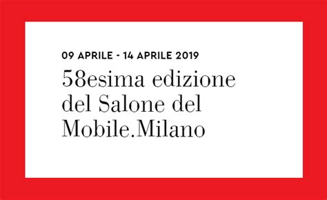 Salone Internazionale Del Mobile Prenoto Io