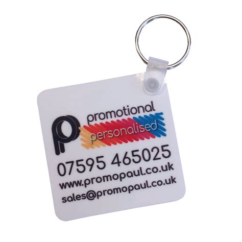 Square Key Ring - PromoPaul