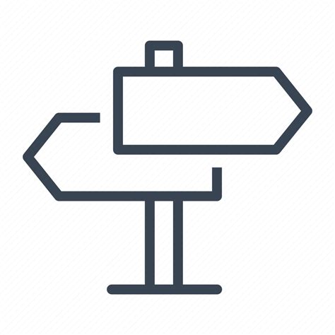 Direction, road, sign icon - Download on Iconfinder