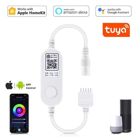 Dc V Wifi Rgbw Rgbww Led Strip Light Controller For Apple Homekit