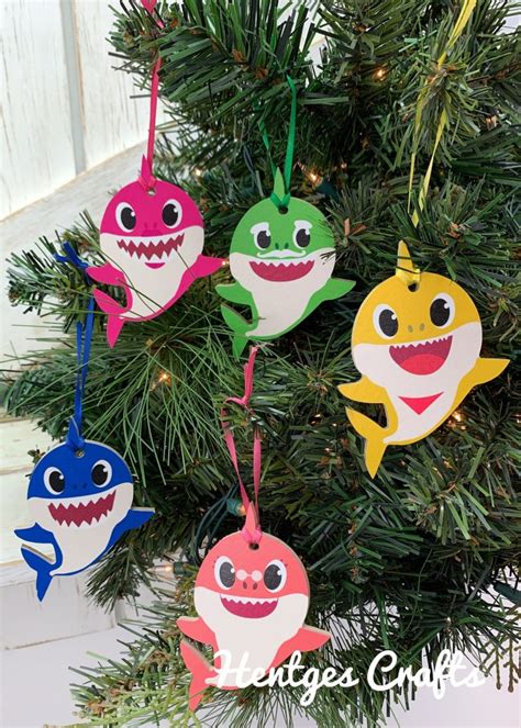 You Can Get Baby Shark Ornaments And You Know Your Kids Will Love Them ...