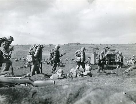 Marines On Beach Iwo Jima February 1945 “thats The Way Flickr