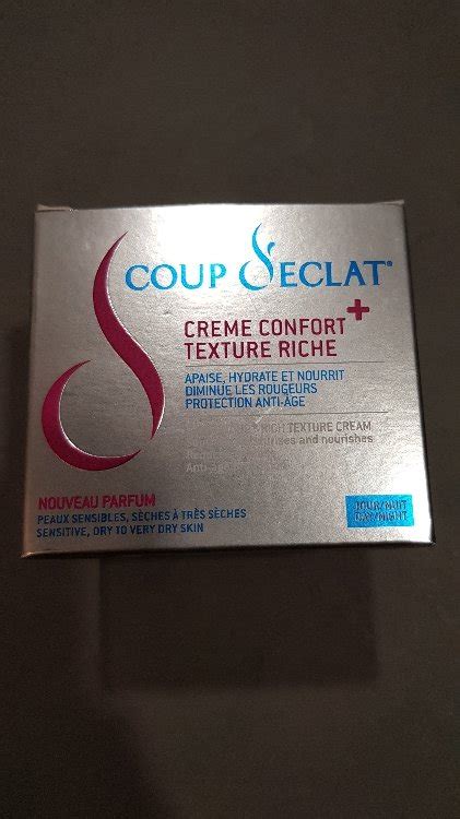 Coup d éclat Crème confort texture riche INCI Beauty