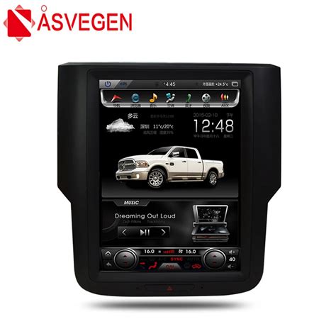 Buy Asvegen 10 4 Vertical Screen Android 6 0 Car Radio For Dodge Ram 2014 2015