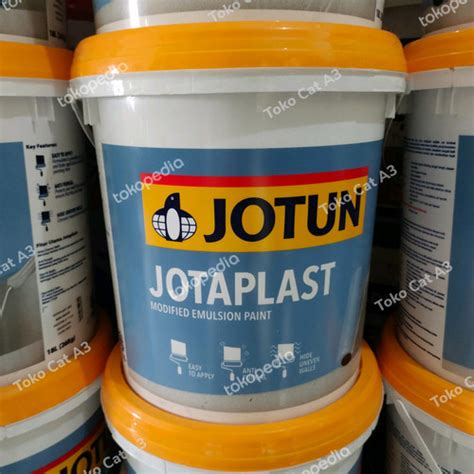 Jual Jotun Jotaplast 18 Liter 26Kg Putih Cat Tembok Interior Kab