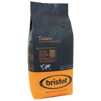 Bristot Tiziano szemes kávé 1kg - Eszpresszo.hu kávé webshop