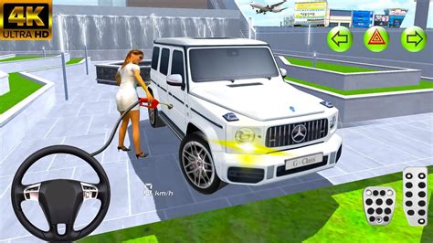 New Mercedes G Suv Villa Female Oil Refuel Driving Gameplay D