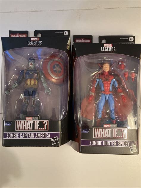 Mavin Marvel Legends What If Zombie Captain America And Zombie Hunter