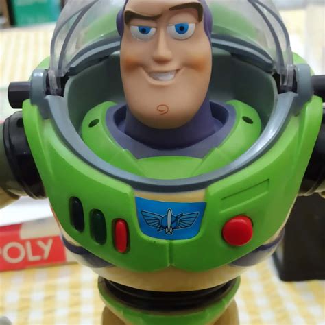 Disney Pixar Toy Story 12 Interactive Buzz Lightyear 1995 Discoloured