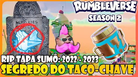 Fim do Tapa Sumô Itens Raros para abrir Taco Chave Rumbleverse