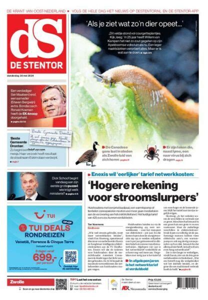 De Stentor Proefabonnement Krant Digitaal 4 Weken Voor 4