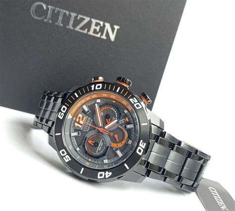 Citizen Eco Drive Primo Stingray 620 Black Dial Black Steel Original Cash On Delivery Mens