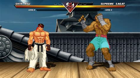 SHIN RYU Vs SUPREME SAGAT Amazing Epic Fight Battle YouTube