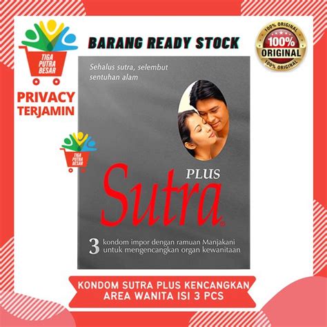 Jual KONDOM SUTRA PLUS ISI 3 PCS EXTRA TIPIS Di Lapak Tiga Putra Besar