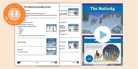 Ks2 The Nativity Assembly Pack Professor Feito Twinkl