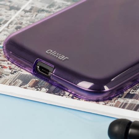 Olixar Flexishield Moto G Plus Gel Case Purple