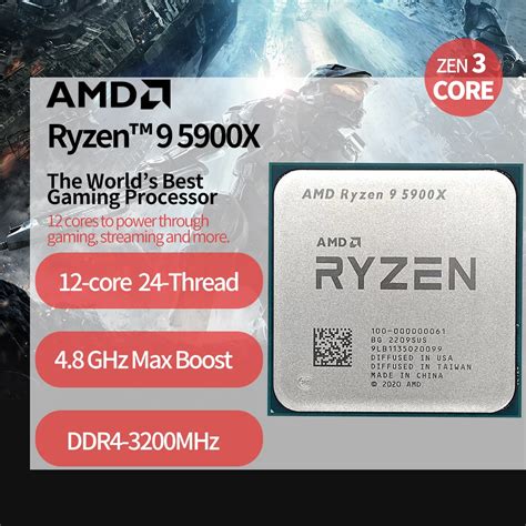 Amd Ryzen X R X Ghz Twelve Core Thread Cpu Processor