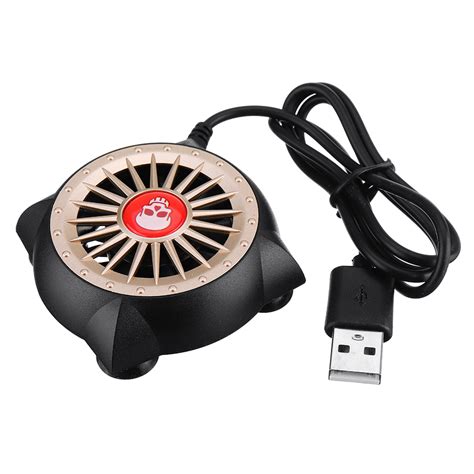 New Portable Mobile Phone Cooler Usb Cooling Fan Game Shooter Mute