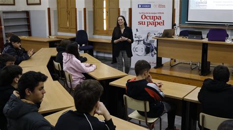 Vuelve A Las Aulas El Ciclo De Charlas La Voz De La Mujer STEM