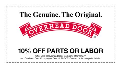 Promotions, Deals, & Offers | Overhead Door Company Omaha™