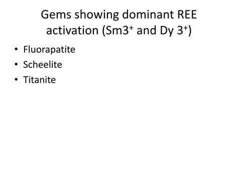 Ppt Investigation Of Gem Materials Using 405nm Laser Spectroscopy