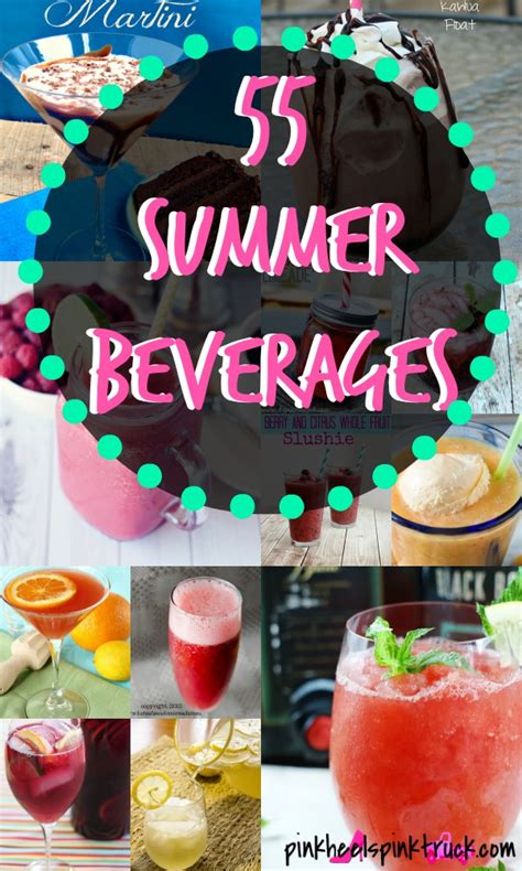 55 Summer Beverages: Cocktails, Smoothies, Shakes OH MY! • Taylor Bradford