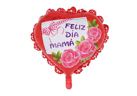 CORAZÓN FELIZ DÍA MAMÁ 18 PULGADAS OVNI BALLOONS