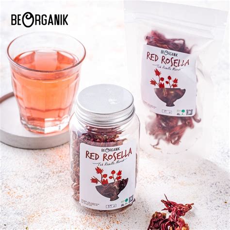 Teh Rosella Merah Red Rosella Beorganik Beorganik Official Store