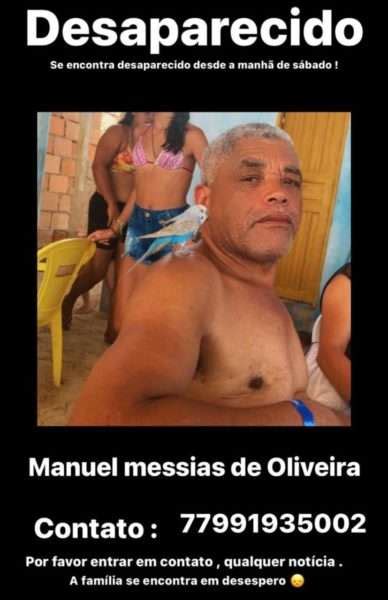 Conquista Fam Lia De Manoel Messias Est Desesperada Blog Do Rodrigo