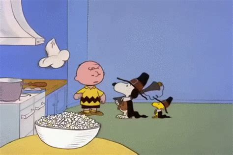 Charlie Brown Thanksgiving GIF by Peanuts - Find & Share on GIPHY