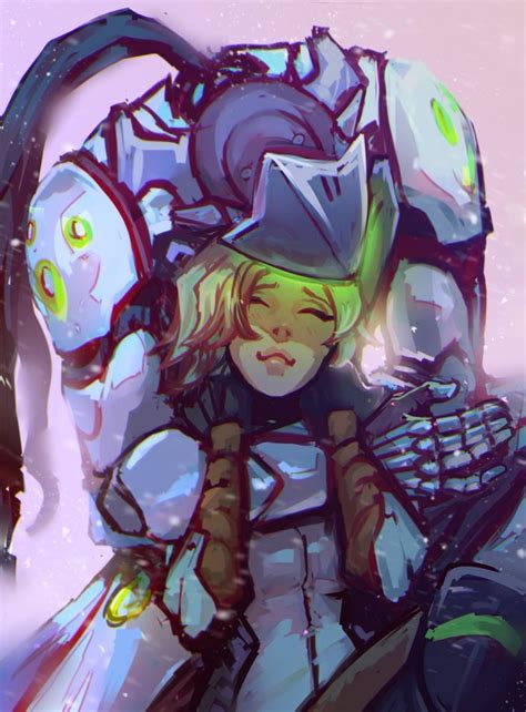 160 Gency Mercy X Genji Overwatch Ideas Overwatch Genji Overwatch Comic Overwatch