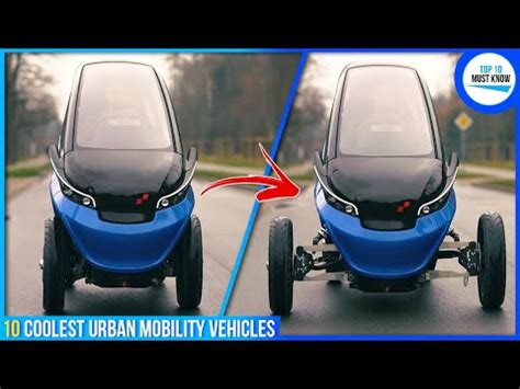 Coolest Urban Mobility Vehicles Youtube