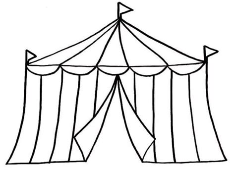 Desenhos De Tenda De Circo Para Colorir E Imprimir Colorironline