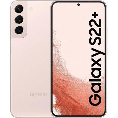 Samsung Galaxy S22 Plus 256go 5g Rose Gold Cdiscount Téléphonie