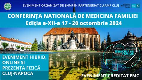 Conferinta Nationala De Medicina Familiei Cluj Napoca 17 20