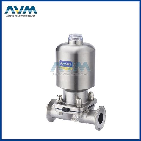 Pharmaceutical Epdm With Ptfe Diaphragm Valve With Plastic Handle