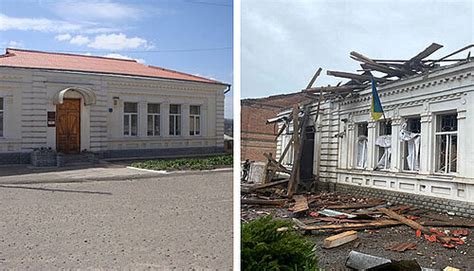 Local history museum in Kupyansk | Before-WAR-After.com