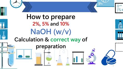 How To Prepare 2 Naoh 5 Naoh And 10 Naoh Solution Sodium