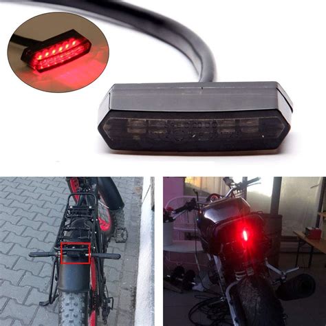 V Led Motorrad R Cklicht Universal Motorrad Heckleuchten