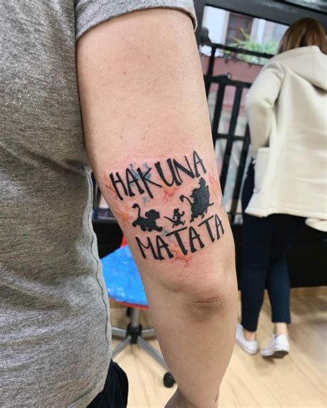 Top Hakuna Matata Symbol Tattoo Best In Cdgdbentre