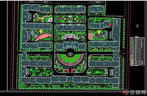 某详细的小区规划设计cad图纸