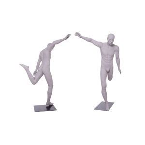 Male Adult Sports And Athletic Muscular Soccer Player Fiberglass