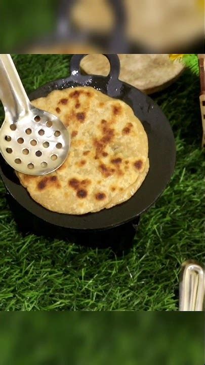 Yammy Miniature Aloo😋 Paratha🤤 Resepi Tyni Cooking Miniature Cooking