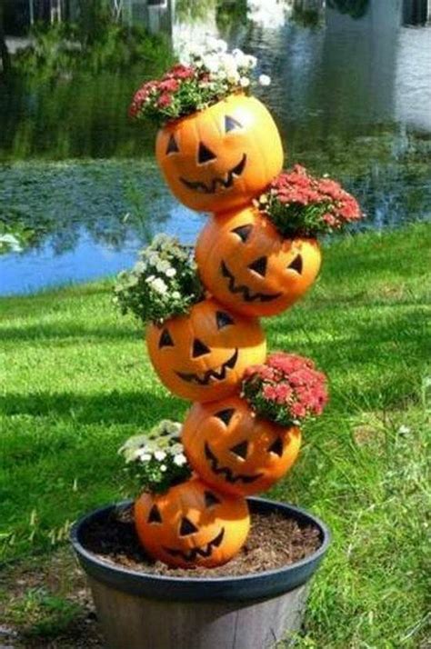 Diy Pumpkin Planter Ideas For Fall Decorations Balcony Garden Web