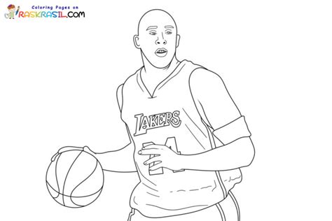 Dibujos De Kobe Bryant Para Colorear