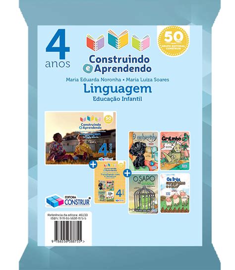 Kit Linguagem Editora Construir Sempre Perto De Voc