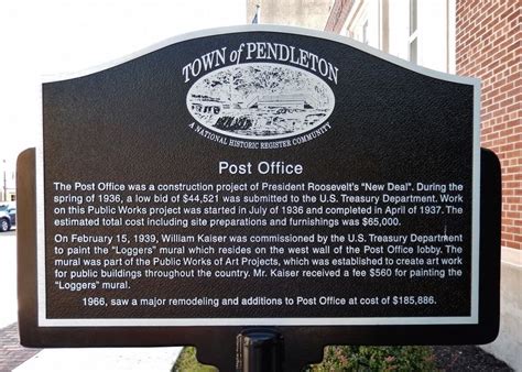 Post Office Historical Marker