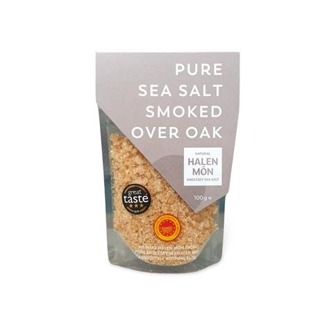 Halen Mon Pure Sea Salt Smoked Over Oak Rhug Estate